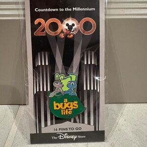 NWT• Disney “Countdown To The Millennium” A Bug’s Life Collectible Pin